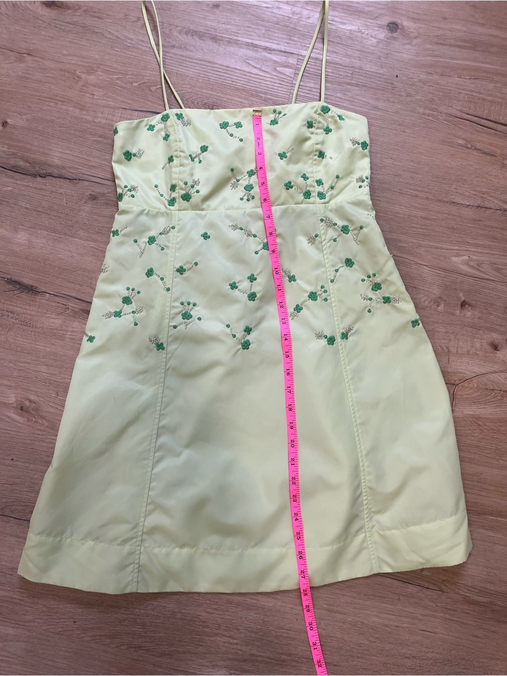 GANNI Beaded Nylon Mini Dress - Picture 8 of 11